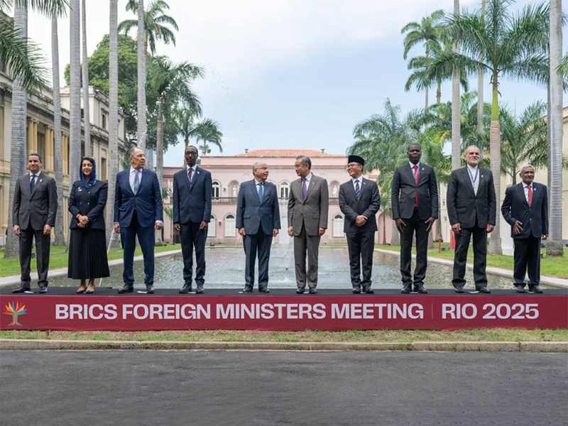 BRICS Foreign Ministers’ Meeting in Rio de Janeiro, 2025: Wang Yi pushes for global peace and multilateral cooperation.